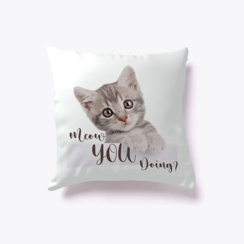 Meow You Doing? #BoostedPillow