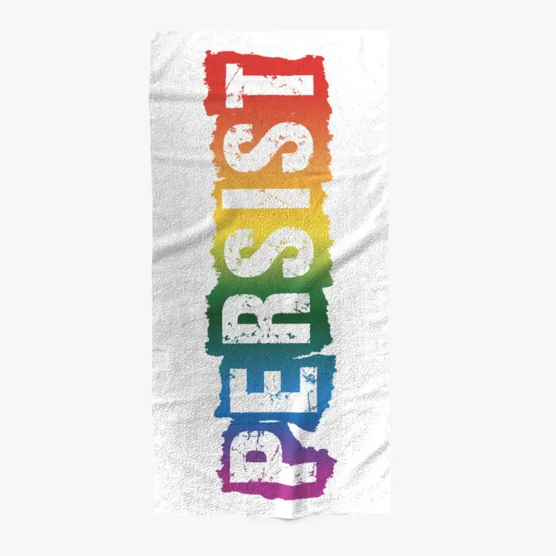 LGBTQ Persist Beach Towel